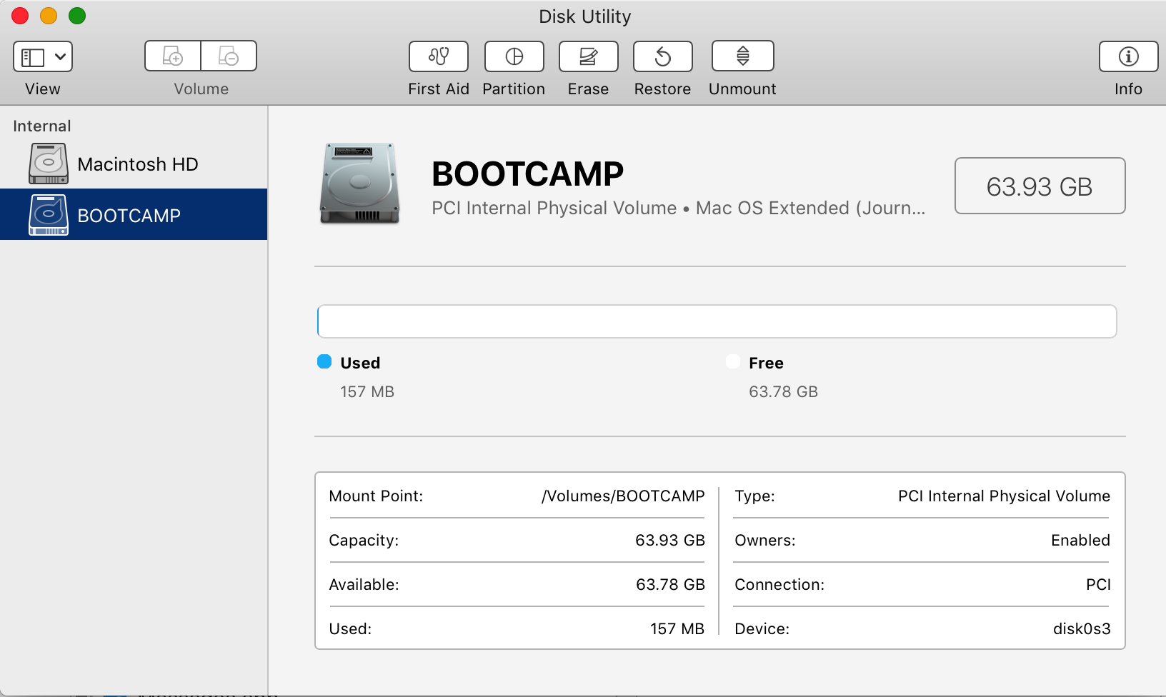 bootcamp mac